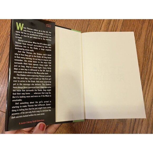 Maze Runner Book One of the Maze Runner Series Hardcover by James Dashner 2009 - Picture 5 of 11